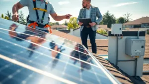 how do solar panels work on a house