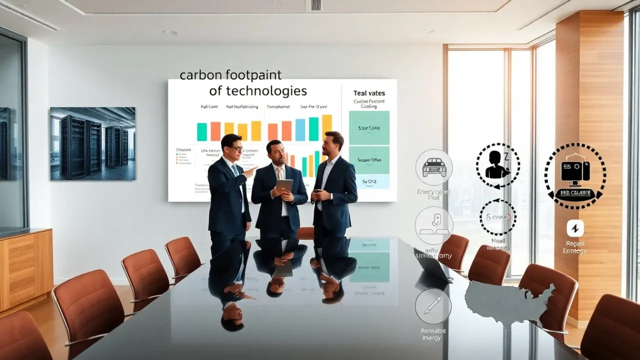 carbon footprint of technologies