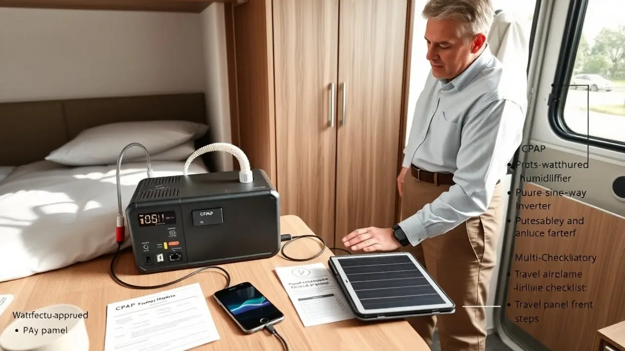 portable power station for cpap